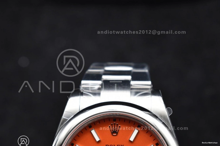 Dial Edition A EasyCare Orange DIWF 946 41mm Perpetual 124300 Oyster Steel 1:1 904L Best 0925